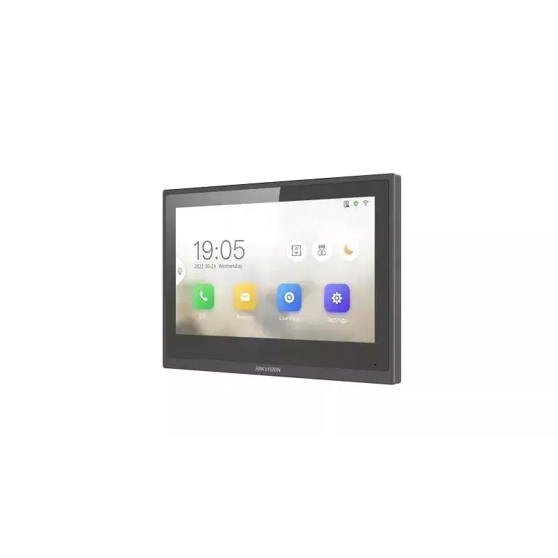 Vaizdo domofono vidinis blokas Hikvision DS-KH6351-WTE1 7 colių LCD 1024x600 juodas
