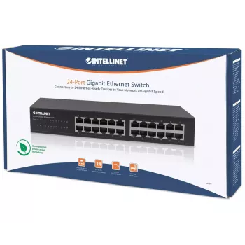 Gigabit Ethernet Switch Intellinet 24-Port 561273