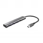 Trust Halyx USB 3.2 Gen 1 (3.1 Gen 1) Type-A 5 Gbit/s pilka spalva