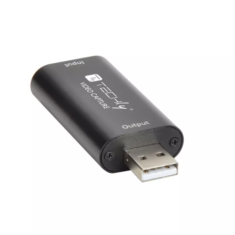Vaizdo signalo keitiklis TECHLY I-USB-VIDEO-1080TY — HDMI į USB Type-A, 1920×1080@60Hz, 12 bitų, maitinamas per USB