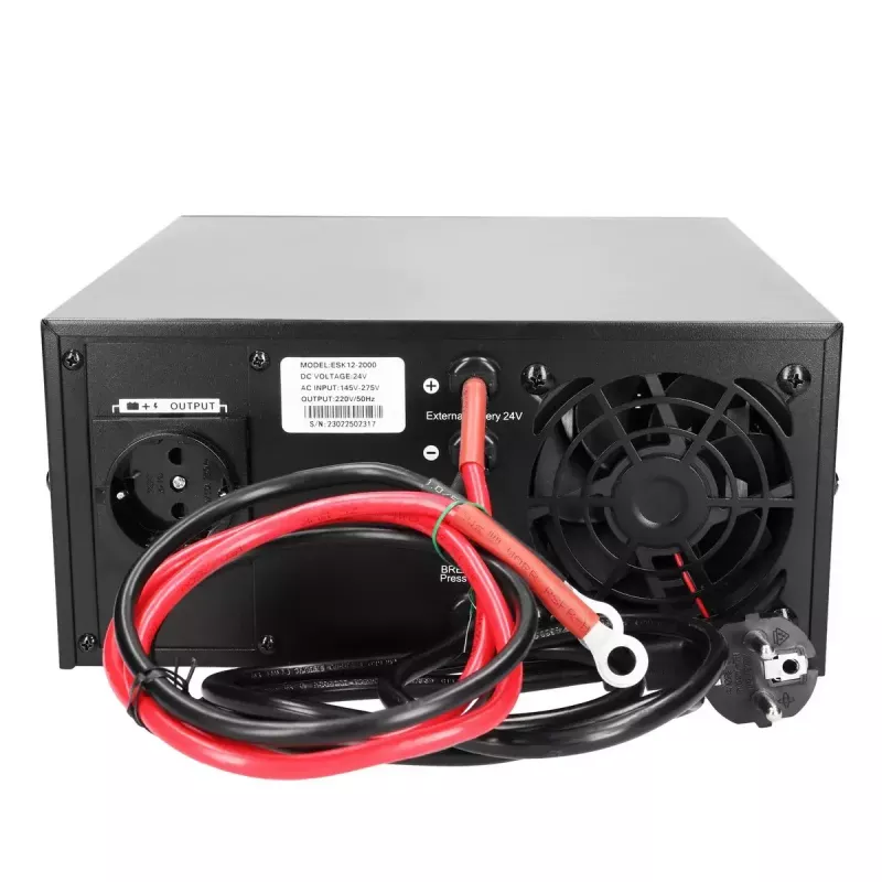 Inverteris Extralink Piorun 3000VA 2100W gryno sinuso banga 24VDC