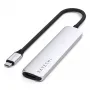 Satechi ST-P6SS USB-C centrinis įrenginys 10000 Mbit/s sidabrinis