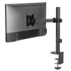 Stalinis LCD monitorių laikiklis MACLEAN MC-572N, reguliuojamas aukštis ir pasvirimas, VESA 75×75–100×100, 17–32 col., max 30 kg, juodas