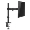 Stalinis LCD monitorių laikiklis MACLEAN MC-572N, reguliuojamas aukštis ir pasvirimas, VESA 75×75–100×100, 17–32 col., max 30 kg, juodas