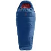 Mumijos formos miegmaišis DEUTER Starlight vaikams 130–170 cm, vasarinis, 910 g, gobtuvu, naktimėlyna/raudonmedis