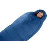 Mumijos formos miegmaišis DEUTER Starlight vaikams 130–170 cm, vasarinis, 910 g, gobtuvu, naktimėlyna/raudonmedis