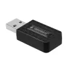 Wi-Fi USB adapteris GEMBIRD AC1300 dviejų juostų Wi‑Fi 5 (RTL8812BU) 867 Mbit/s USB 3.0 vidinė antena juoda
