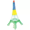 3DOODLER Start Eco Plastic Fire and Ice pildymo kasetės – 250 vnt., 2,5 mm, kompostuojamos, Oranžinė/Turkio/Balta/Geltona