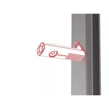 Kišeninis darbinis žibintas Ledlenser 502735 12W LED Juodas