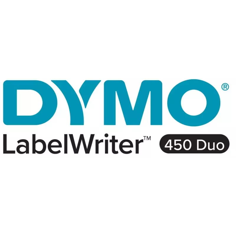 DYMO LabelWriter 450 Duo etikečių spausdintuvas | Dviejų tipų etikečių spausdinimas | Terminis spausdintuvas