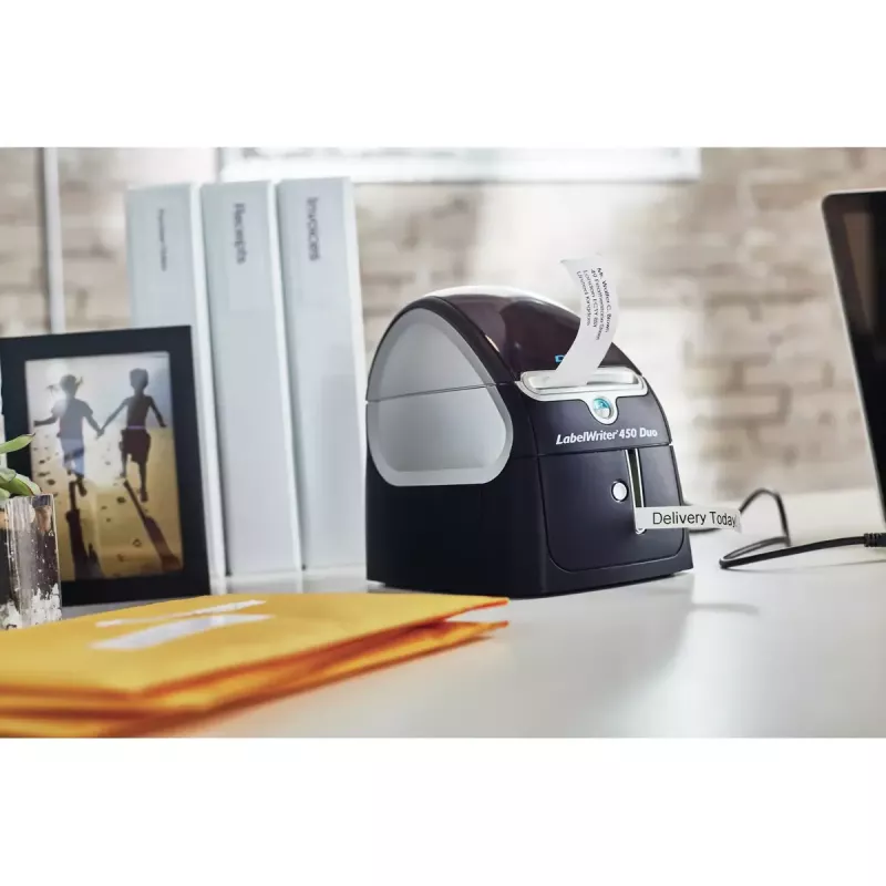 DYMO LabelWriter 450 Duo etikečių spausdintuvas | Dviejų tipų etikečių spausdinimas | Terminis spausdintuvas