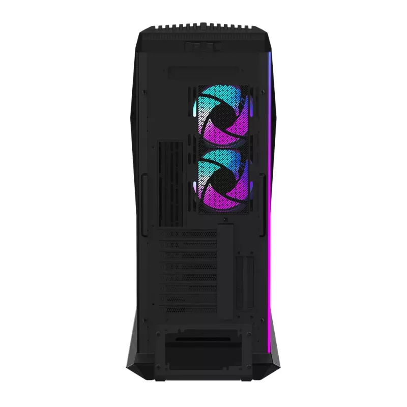 GIGABYTE AORUS C700 GLASS PC korpusas - Full Tower, talpina iki E-ATX ir 420 mm radiatorių, 5 iš anksto sumontuoti 120 mm ventiliatoriai, USB 3.1 Type-C, RGB Fusion