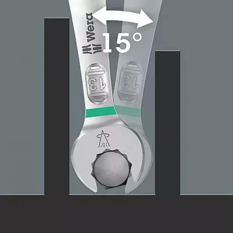 Kombinuotasis raktas Wera 05020231001
