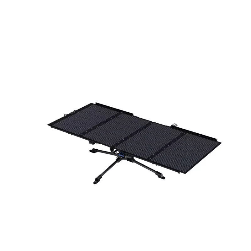 EcoFlow SOLARTS-EU saulės sekiklis, 2 ašių, 5000 mAh baterija, IP54, valdymas programėle, maks. skydelis 25 kg / 2,4x1,1 m