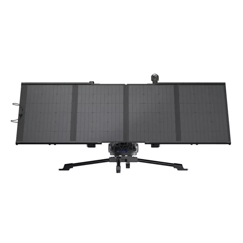 EcoFlow SOLARTS-EU saulės sekiklis, 2 ašių, 5000 mAh baterija, IP54, valdymas programėle, maks. skydelis 25 kg / 2,4x1,1 m