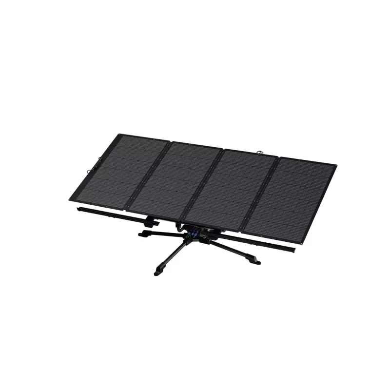 EcoFlow SOLARTS-EU saulės sekiklis, 2 ašių, 5000 mAh baterija, IP54, valdymas programėle, maks. skydelis 25 kg / 2,4x1,1 m