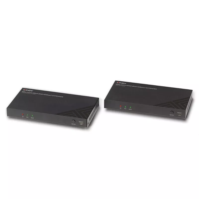 HDMI prailgintuvas siųstuvas ir imtuvas Lindy 100m Cat.6 4K60 Audio IR RS-232