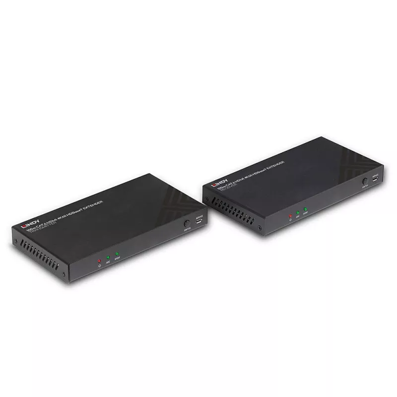 HDMI prailgintuvas siųstuvas ir imtuvas Lindy 100m Cat.6 4K60 Audio IR RS-232