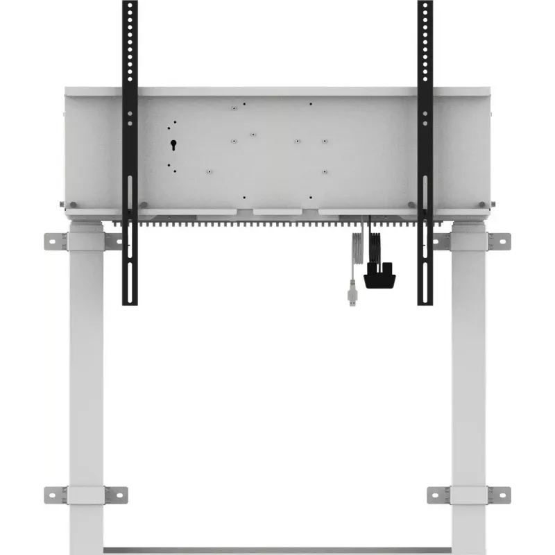 Prietaisas iiyama MD-WLIFT2031-W1 monitorių laikiklis / stovas 2,67 m (105 col.) Grindų Baltas