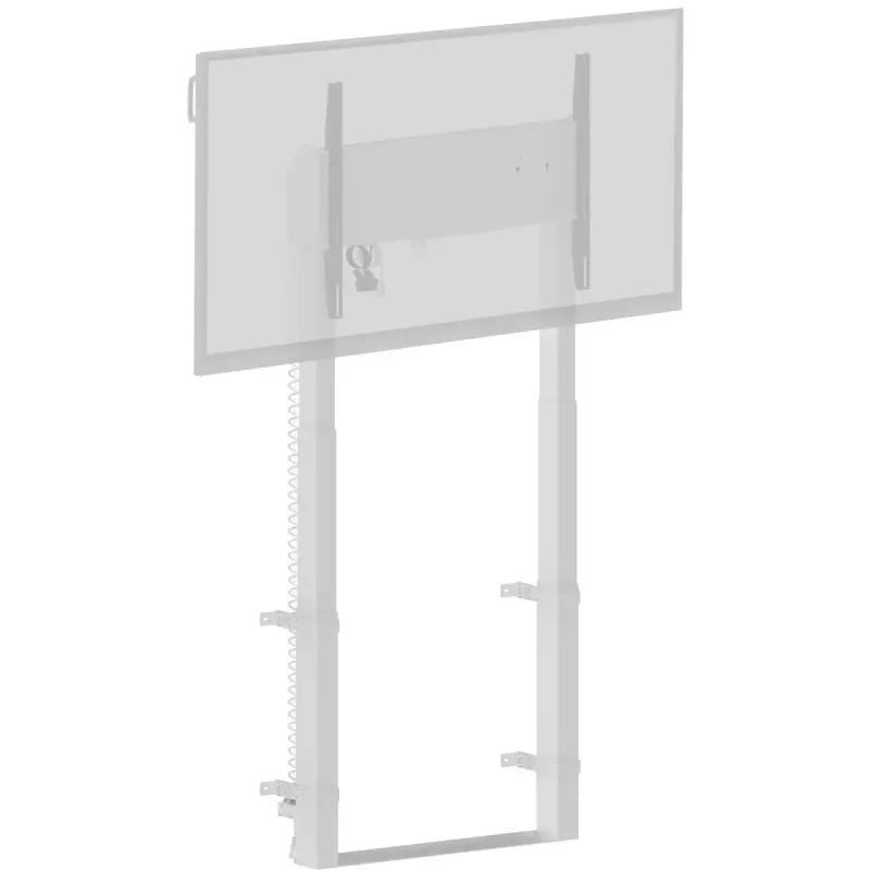 Prietaisas iiyama MD-WLIFT2031-W1 monitorių laikiklis / stovas 2,67 m (105 col.) Grindų Baltas