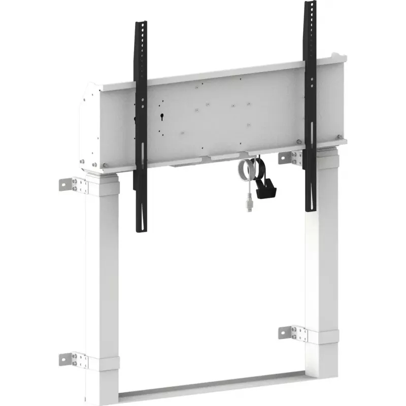 Prietaisas iiyama MD-WLIFT2031-W1 monitorių laikiklis / stovas 2,67 m (105 col.) Grindų Baltas