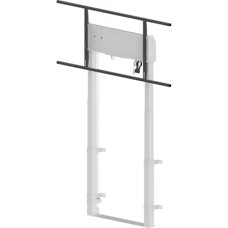 Prietaisas iiyama MD-WLIFT2031-W1 monitorių laikiklis / stovas 2,67 m (105 col.) Grindų Baltas