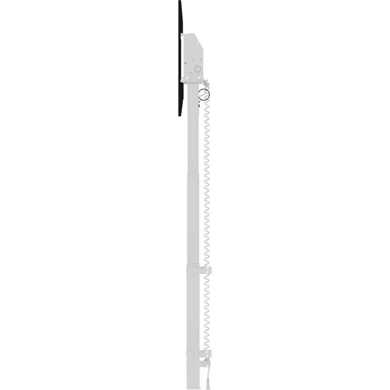 Prietaisas iiyama MD-WLIFT2031-W1 monitorių laikiklis / stovas 2,67 m (105 col.) Grindų Baltas