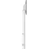 Prietaisas iiyama MD-WLIFT2031-W1 monitorių laikiklis / stovas 2,67 m (105 col.) Grindų Baltas