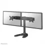 Neomounts FPMA-D700DD Dvigubas monitoriaus stovas 19-30 colių, laisvai pastatomas/tvirtinamas per angą, 8 kg, 100x100 mm, juodas