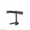 Neomounts FPMA-D700DD Dvigubas monitoriaus stovas 19-30 colių, laisvai pastatomas/tvirtinamas per angą, 8 kg, 100x100 mm, juodas