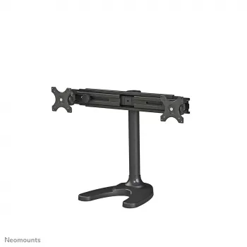 Neomounts FPMA-D700DD Dvigubas monitoriaus stovas 19-30 colių, laisvai pastatomas/tvirtinamas per angą, 8 kg, 100x100 mm, juodas