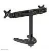 Neomounts FPMA-D700DD Dvigubas monitoriaus stovas 19-30 colių, laisvai pastatomas/tvirtinamas per angą, 8 kg, 100x100 mm, juodas