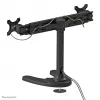 Neomounts FPMA-D700DD Dvigubas monitoriaus stovas 19-30 colių, laisvai pastatomas/tvirtinamas per angą, 8 kg, 100x100 mm, juodas