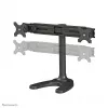 Neomounts FPMA-D700DD Dvigubas monitoriaus stovas 19-30 colių, laisvai pastatomas/tvirtinamas per angą, 8 kg, 100x100 mm, juodas
