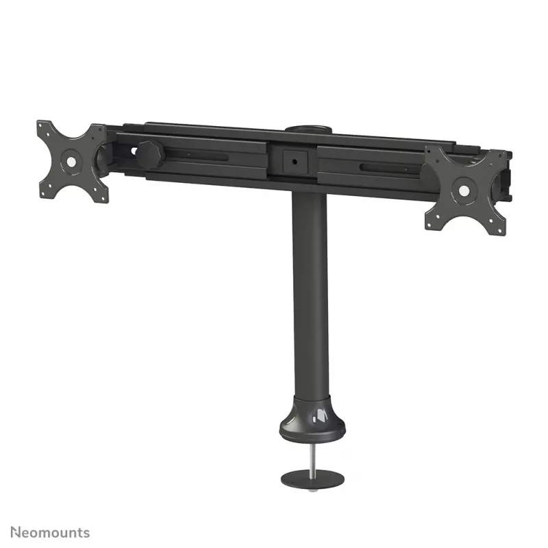 Neomounts FPMA-D700DD Dvigubas monitoriaus stovas 19-30 colių, laisvai pastatomas/tvirtinamas per angą, 8 kg, 100x100 mm, juodas