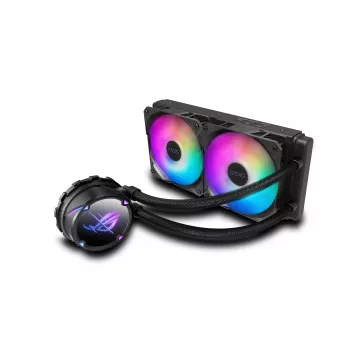 ASUS ROG Strix LC II 240 ARGB procesoriaus vandens aušintuvas 12 cm Juoda