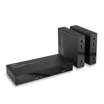 HDMI siųstuvas-imtuvas Lindy 70m Cat.6 2 prievadų HDMI 4K60 IR skirstytuvas
