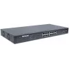 Intellinet 16 prievadų Gigabit Ethernet PoE+ žiniatinklio valdomas komutatorius su 2 SFP prievadais, IEEE 802.3at/af, 374 W, Endspan, 19 colių stelažinis