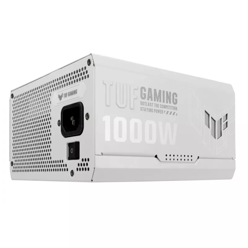 ASUS TUF Gaming 1000W Gold White Edition maitinimo blokas 20+4 pin ATX ATX