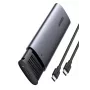 UGREEN 10902 CM400 išorinis SSD korpusas M.2 NVMe PCIe (M-Key 2230/2242/2260/2280), USB-C 3.2 Gen 2 10 Gbit/s, aliuminis, pilkas