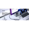 UGREEN USB-C 5-in-1 dokas 15596 USB 3.2 Gen 1 Type-A + Type-C, 3× USB-A, 1× USB-C PD 100W, 1× HDMI 2.0, aliuminis