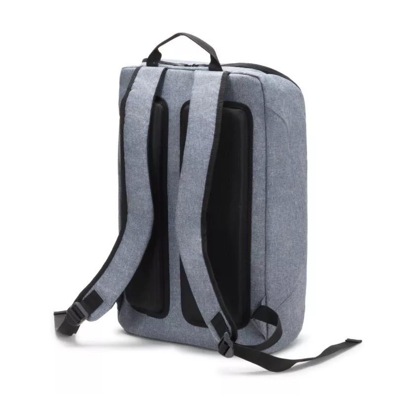 DICOTA Eco Motion - 13-15.6 col. nešiojamojo kompiuterio kuprinė - mėlyna / 600dx400d Rpet poliesteris