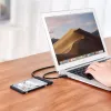 Išorinis 2,5 colio SATA III USB 3.0 dėklas UGREEN 70609 2,5 inch SATA SSD/HDD, USB-A į SATA, 5 Gbit/s, juodas