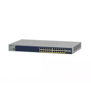 NETGEAR GS728TPP valdomas L2/L3/L4 Gigabit Ethernet (10/100/1000) su PoE+ ir nuotoliniu/ debesies valdymu, pilka
