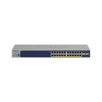 NETGEAR GS728TPP valdomas L2/L3/L4 Gigabit Ethernet (10/100/1000) su PoE+ ir nuotoliniu/ debesies valdymu, pilka