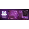 Išmaniosios sieninės šviesos plokštės Govee Gaming Wall Lights (4+1) – Wi-Fi/Bluetooth, daugiaspalvės, 4 vnt., 370×45×30 mm
