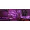 Išmaniosios sieninės šviesos plokštės Govee Gaming Wall Lights (4+1) – Wi-Fi/Bluetooth, daugiaspalvės, 4 vnt., 370×45×30 mm