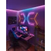Išmaniosios sieninės šviesos plokštės Govee Gaming Wall Lights (4+1) – Wi-Fi/Bluetooth, daugiaspalvės, 4 vnt., 370×45×30 mm