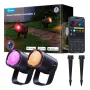 Govee H7093 RGBICWW lauko prožektorius 750 lm Wi‑Fi 2,4 GHz, RGB + šilta balta