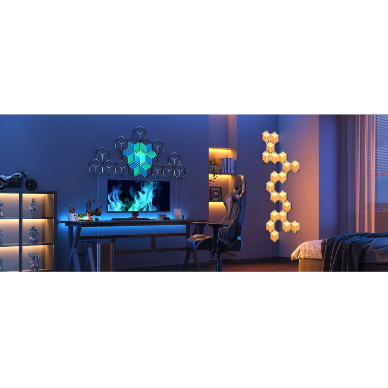 LED šviesos plokštės Govee H606A RGBIC Wi‑Fi & Bluetooth 2,4 GHz
